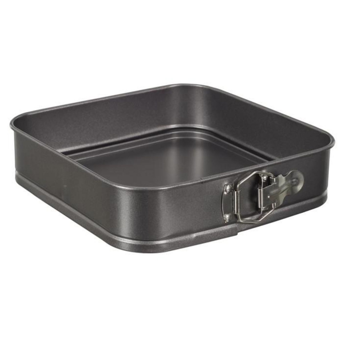 Paris Prix Moule à Pâtisserie Carré  Charnière  26cm Gris