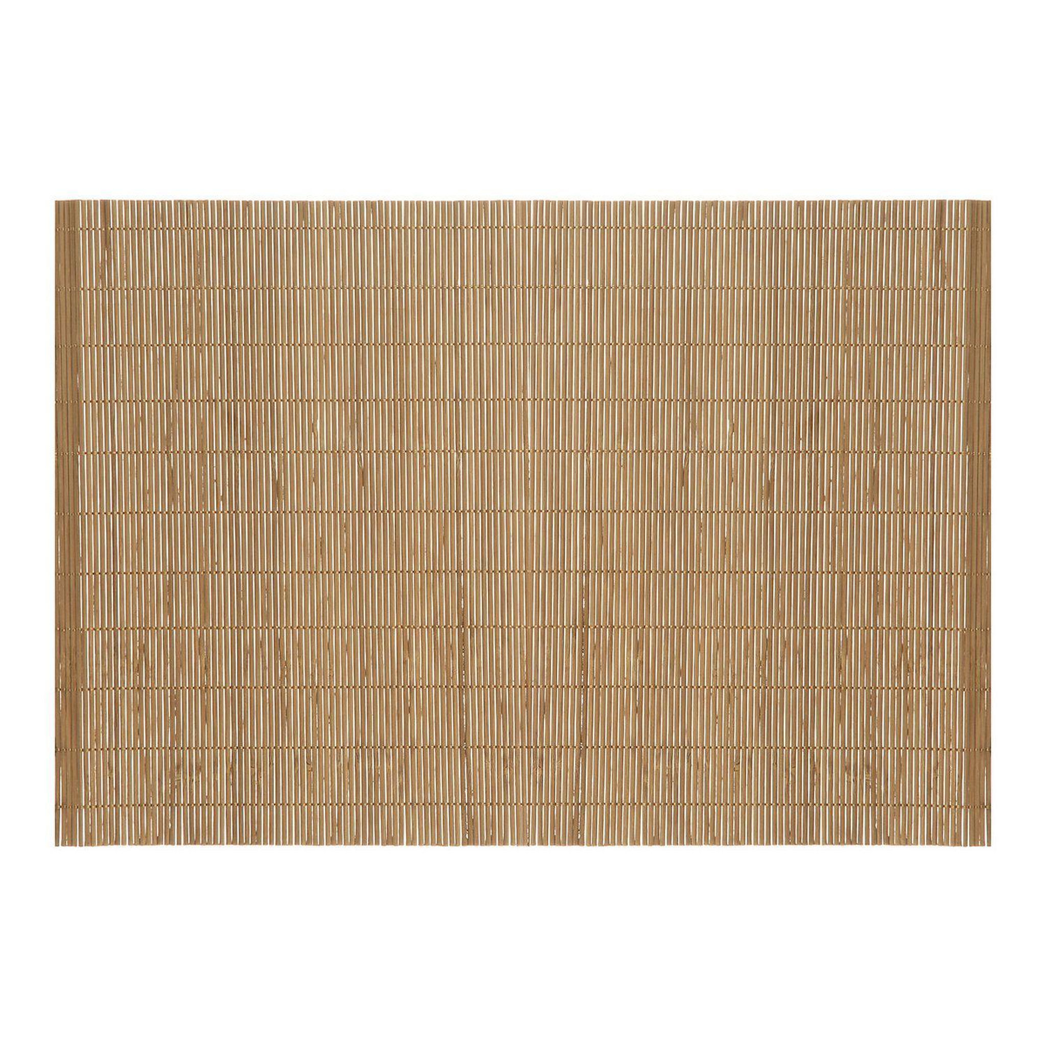 Voir la diapositive 3 : TOILINUX Lot de 6 sets de table rectangulaires en bambou - 45 x 30 cm