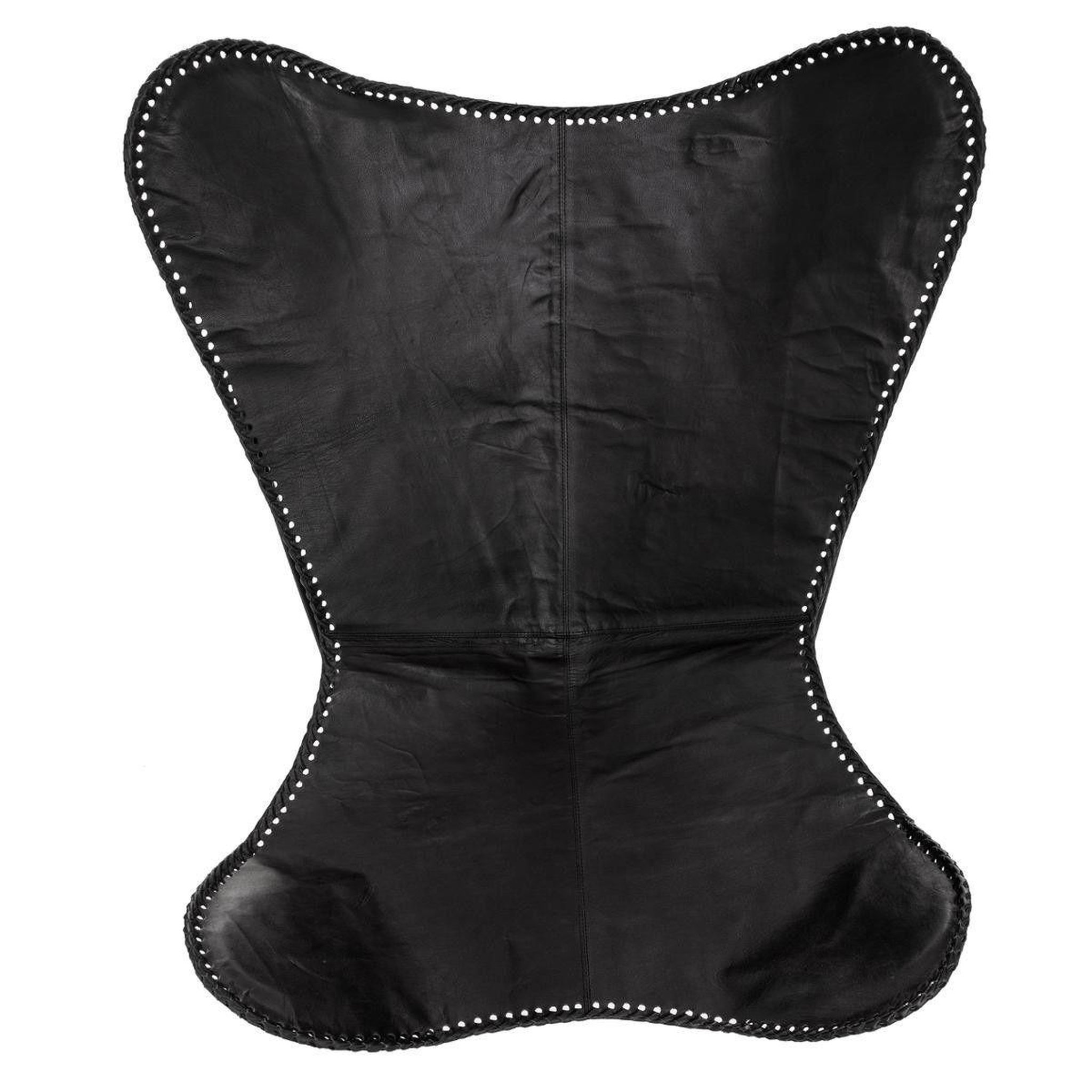 Voir la diapositive 1 : ATMOSPHERA Housse de chaise en cuir  dario  92cm noir
