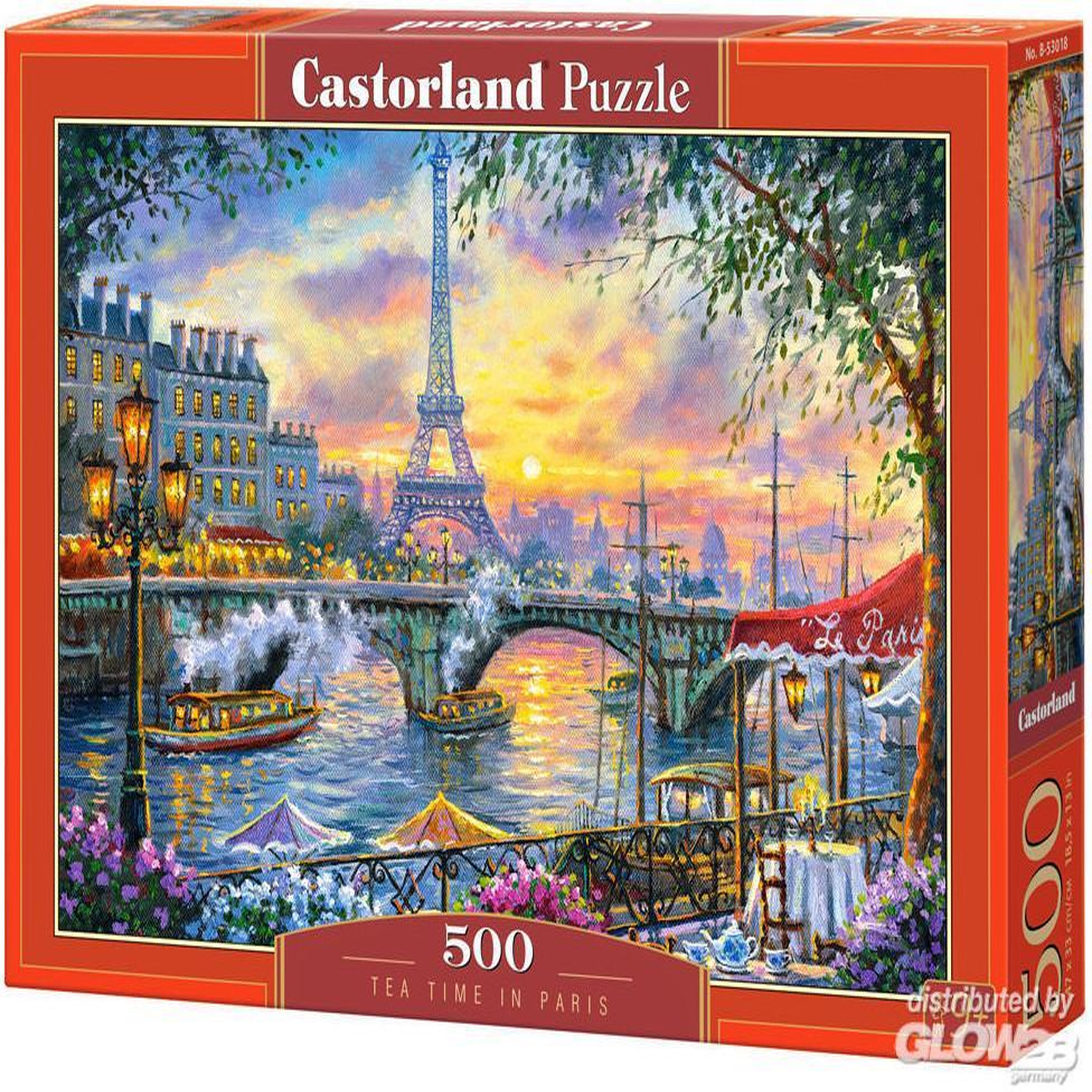 Voir la diapositive 3 : Castorland Puzzle 500 pièces : Paris à l'heure du thé