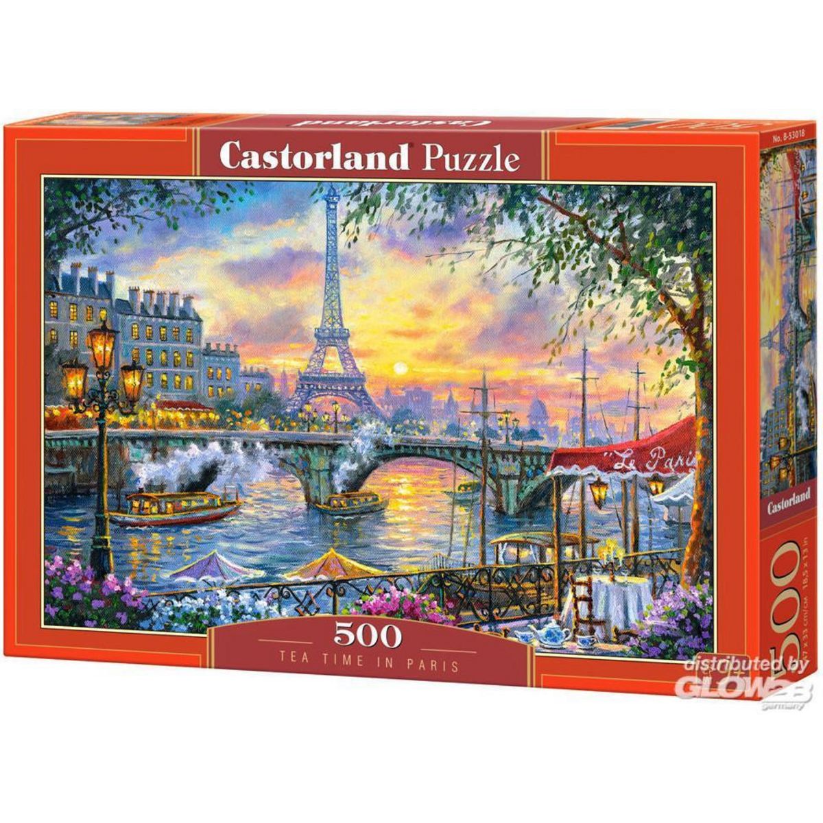 Castorland Puzzle 500 pièces : Paris à l'heure du thé