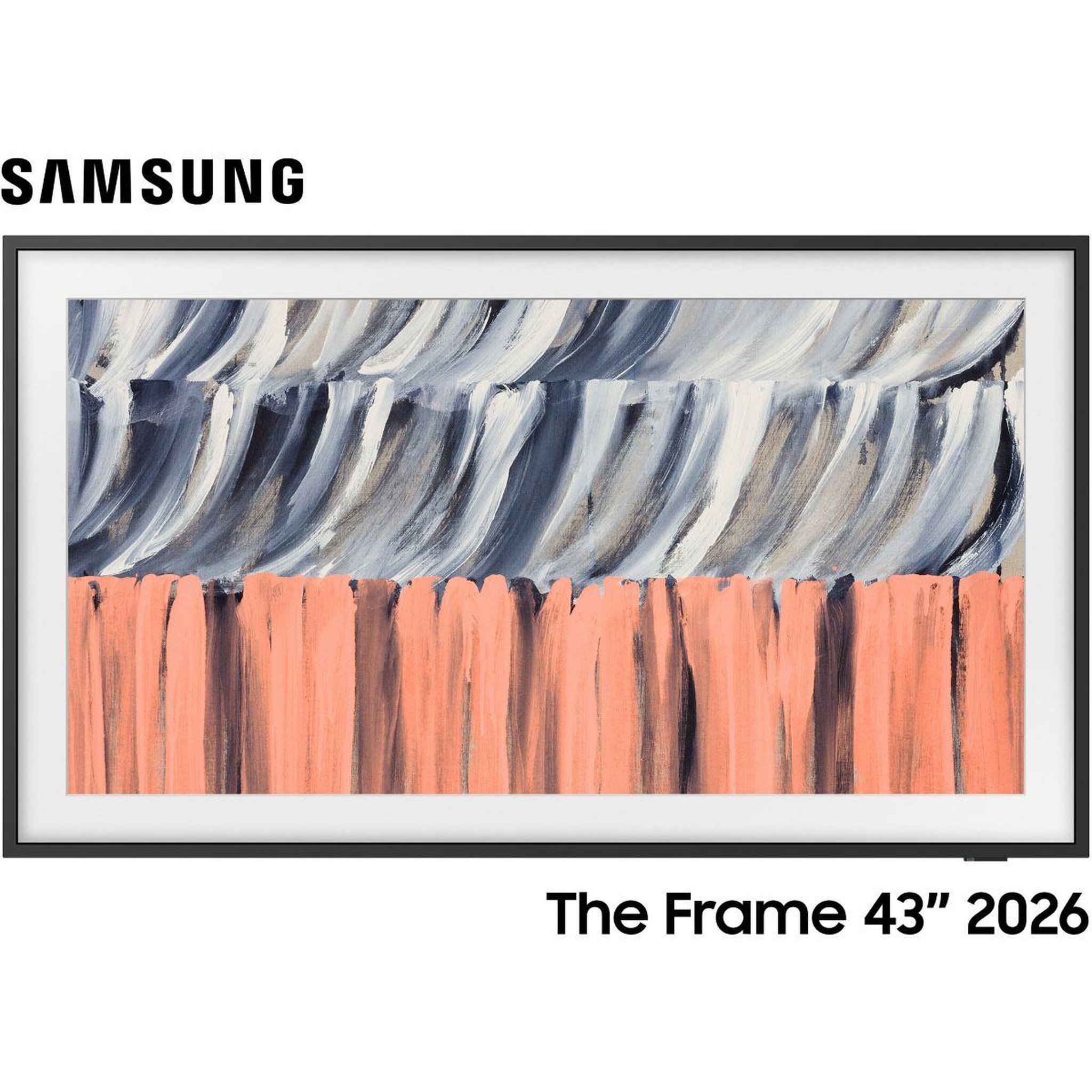 Samsung Tv qled the frame 43ls03he (2026) 43  (108 cm) 4k ultra hd - mode art (effet tableau), smart tv, anti-reflet