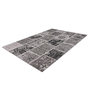 Voir la diapositive 4 : Paris Prix Tapis Patchwork à Poils Courts  Ariya  Gris