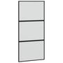 Voir la diapositive 4 : VIDAXL Porte coulissante kit de quincaillerie trempe verre aluminium