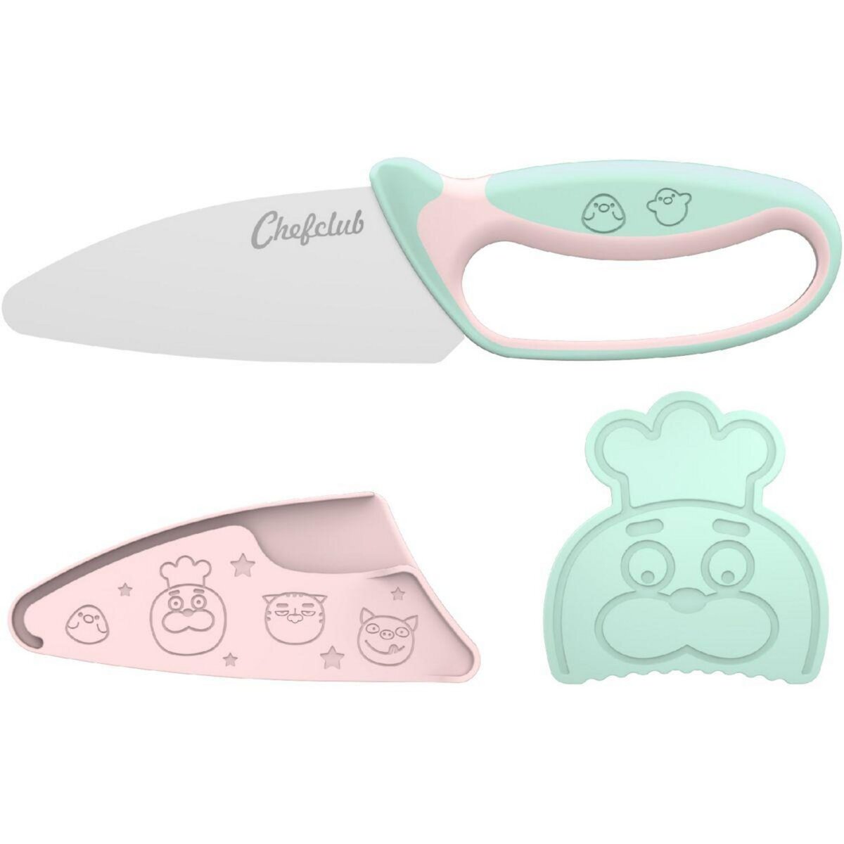 CHEFCLUB Couteau du chef chefclub kids pastel