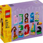Voir la diapositive 1 : LEGO LEGO - Les chiffres d'anniversaire - 40807