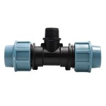 Jardibric Raccord en té 16b 3-4m d25 plymouth