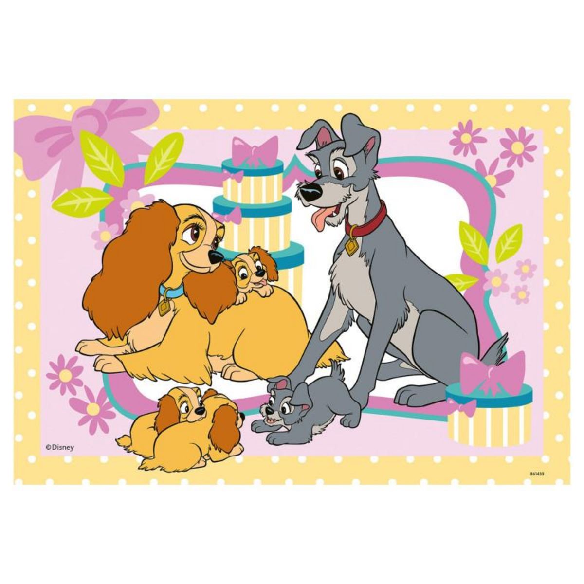 RAVENSBURGER RAVENSBURGER The Cutest Disney Puppies, 2x24st.