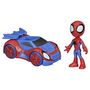 Voir la diapositive 2 : HASBRO Véhicule et figurine Spidey 10 cm