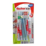 Fischer Chevilles et vis Duopower FISCHER, Diam.8 x L.65 mm