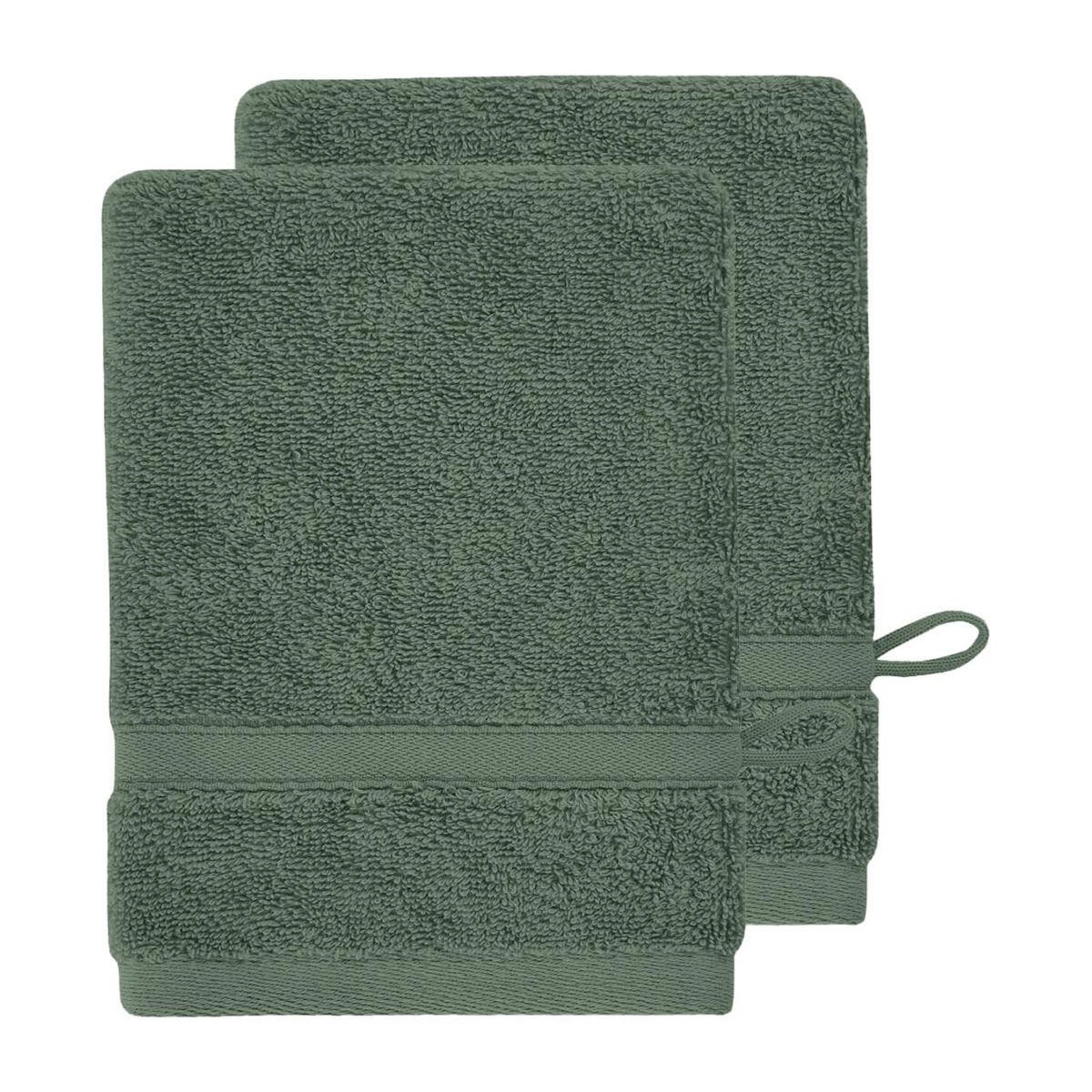 Sensei Maison Lot de 2 gants en coton biologique 520 g/m² BIO ORGANIKA