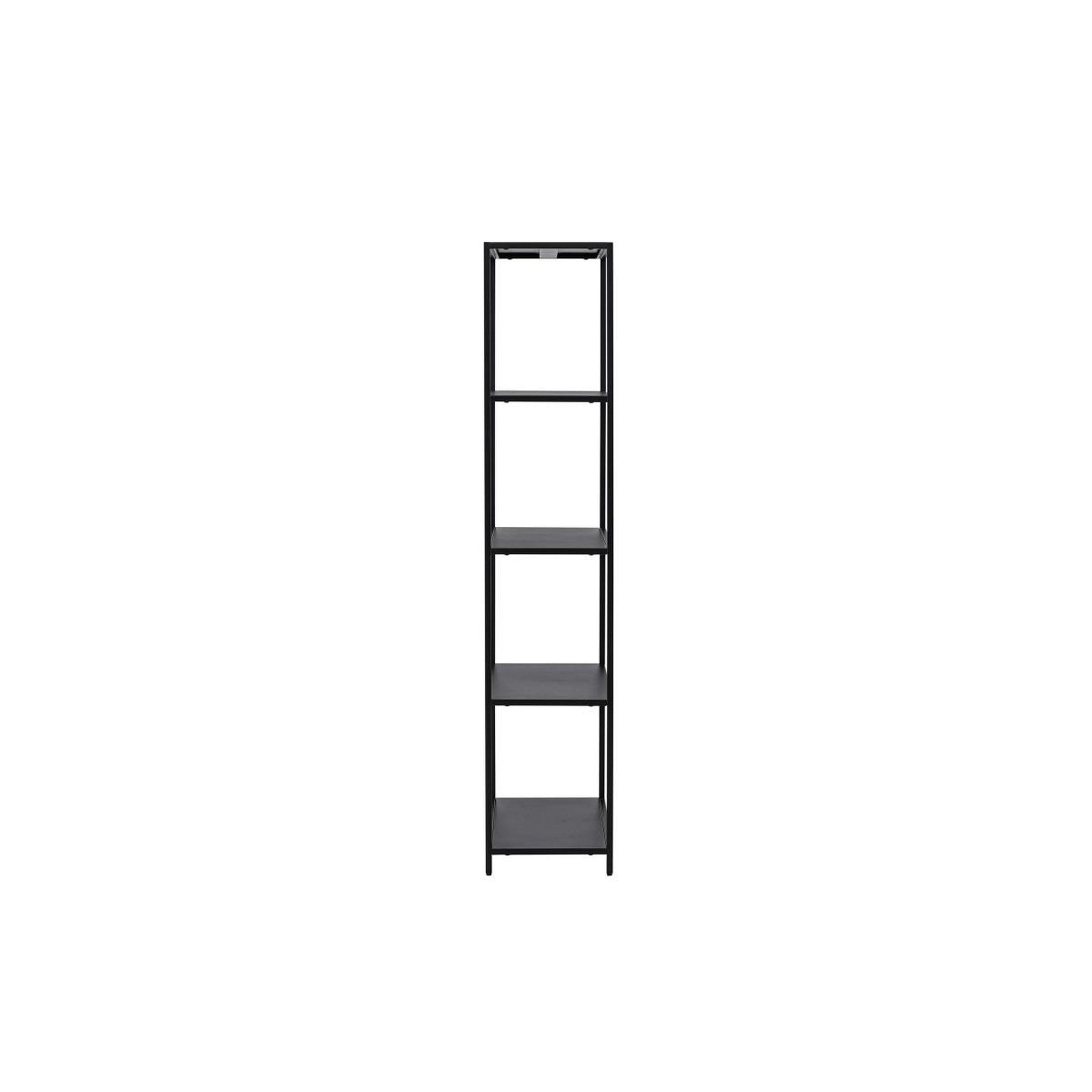 Voir la diapositive 4 : Paris Prix Étagère 5 Niveaux en Métal  Montevideo  150cm Noir
