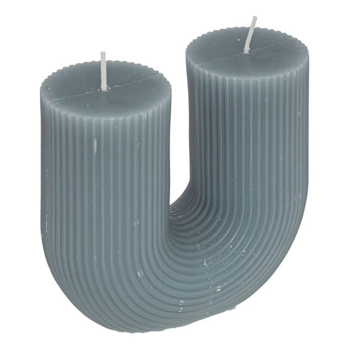 ATMOSPHERA Bougie Design  Demi  400g Bleu Orage