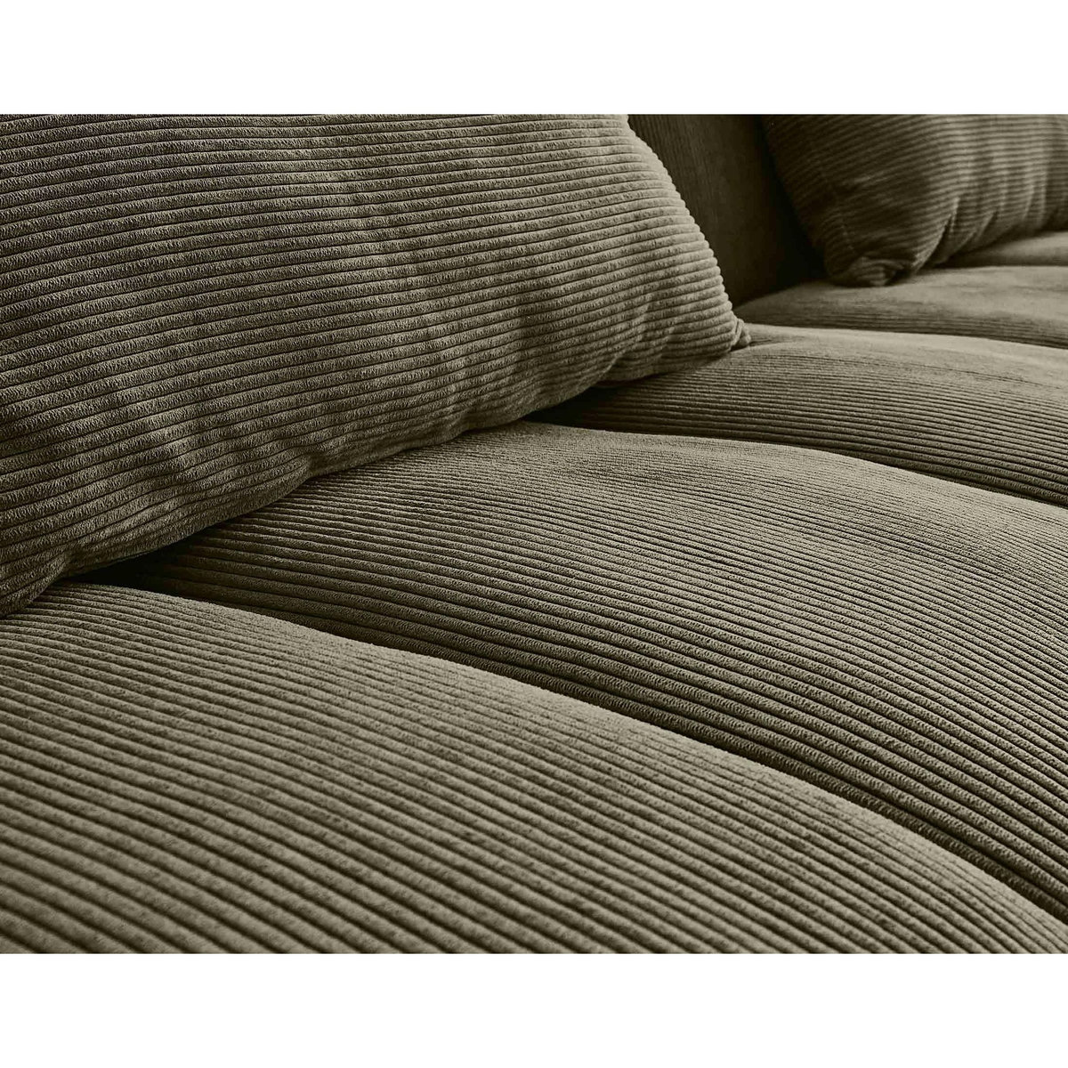 BEST MOBILIER Samarra - canapé convertible clic-clac 2 places - velours côtelé