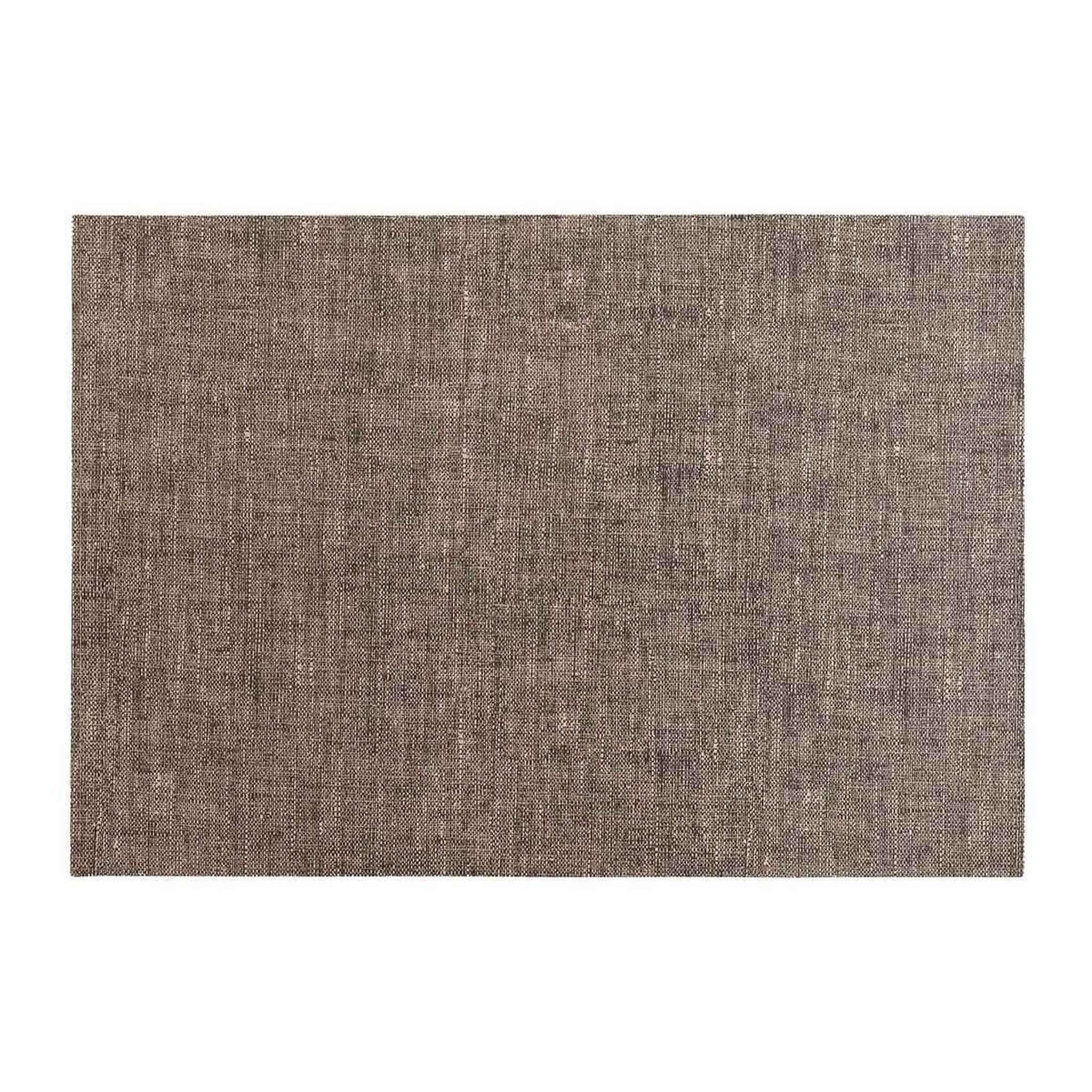 Douceur d'Intérieur Set de table uni déco  verona  30x43cm gris
