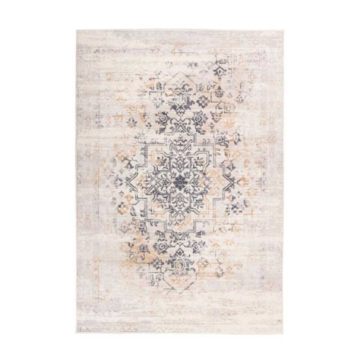 Paris Prix Tapis Vintage Tissé à la Main  Piedmont  Crème