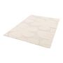Voir la diapositive 2 : SWEEEK Tapis intérieur motif fleures crème Betty