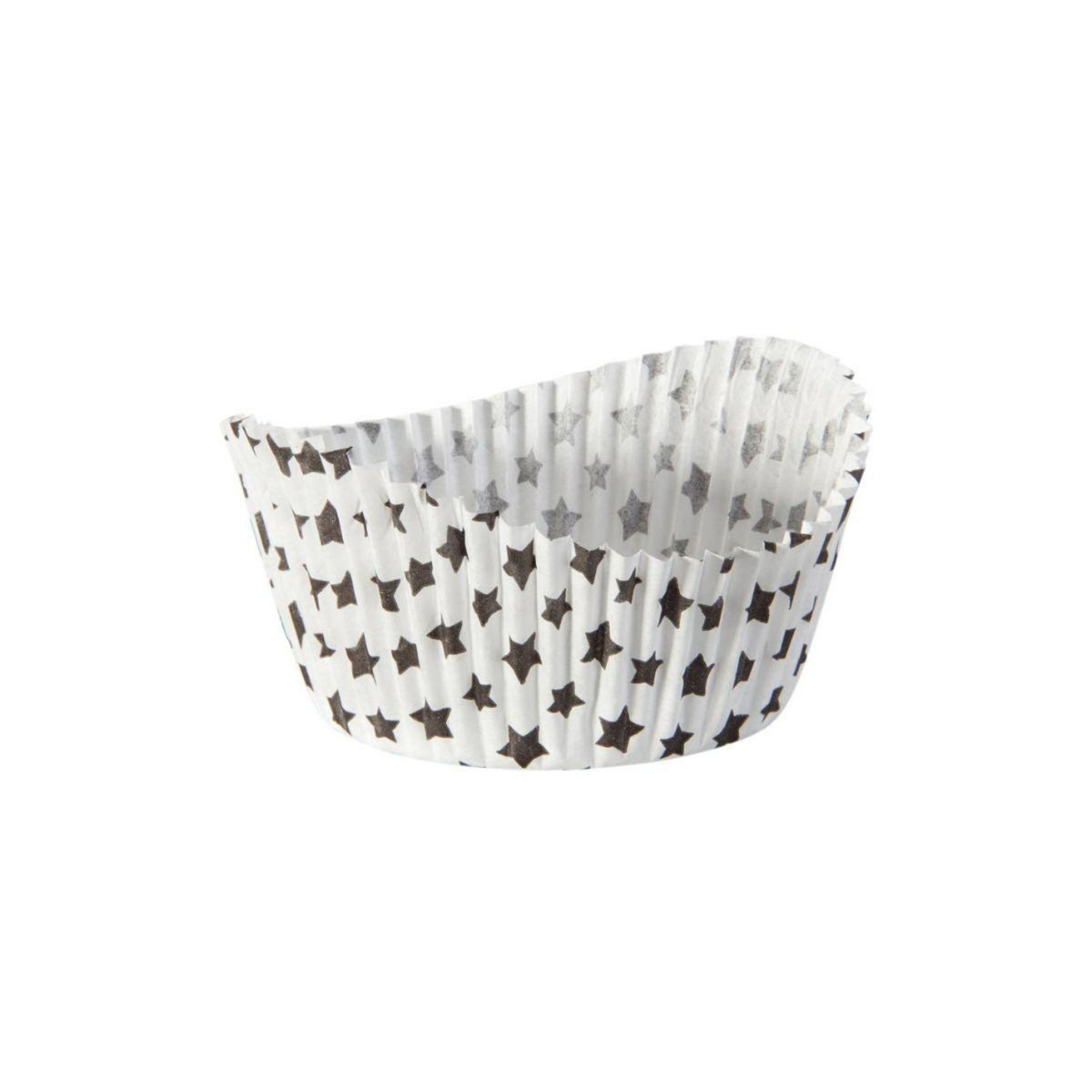 ZENKER Lot de 50 moules à muffins en papier motif étoile 6,5 cm Zenker Smart Pastry