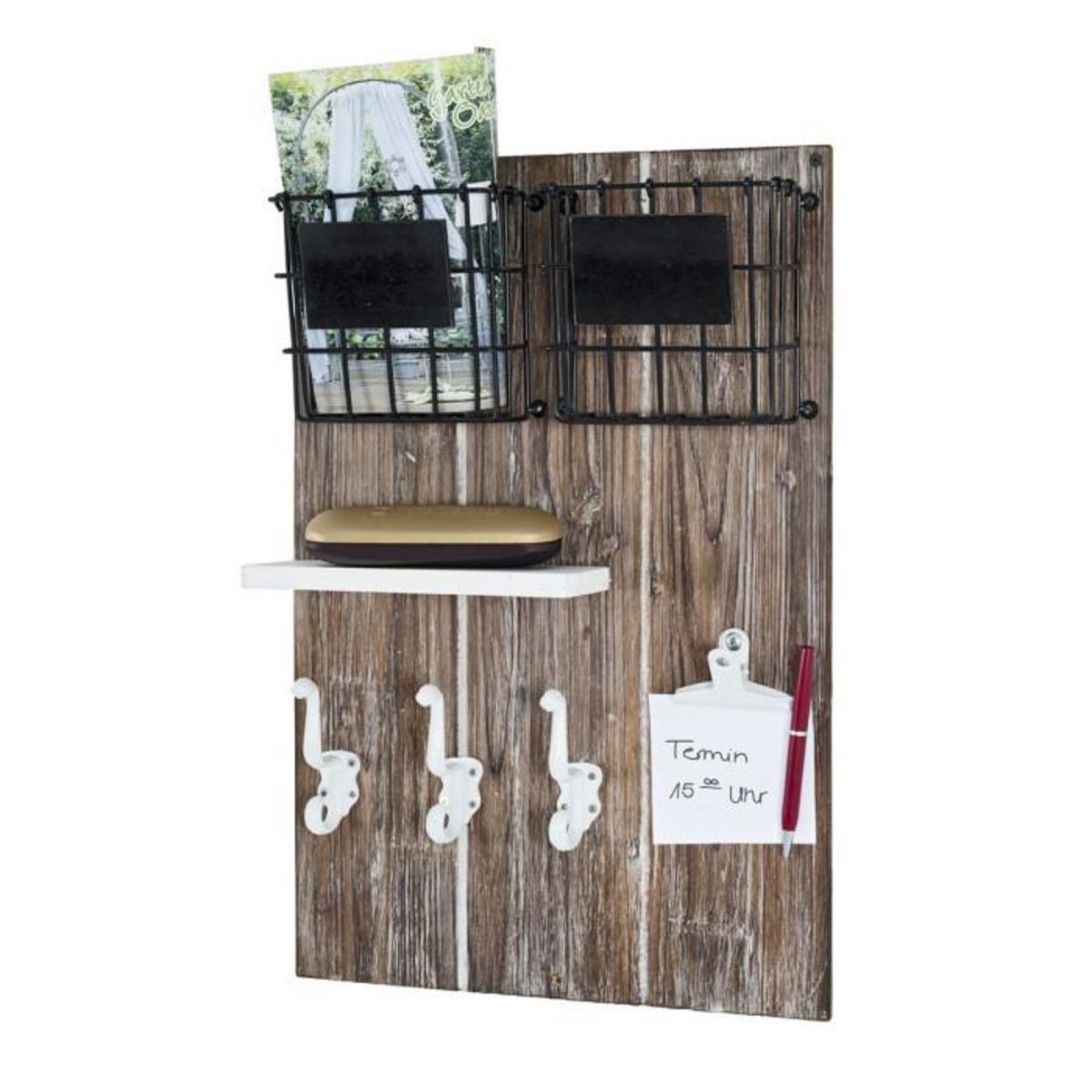 Paris Prix Tableau Mémo en Bois  Vintage  55cm Naturel