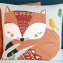 Voir la diapositive 4 : COTE DECO Parure de lit enfant Renard - 100% coton 57 fils/cm² - 140 x 200 cm