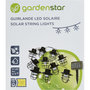 Voir la diapositive 2 : GARDENSTAR Guirlande solaire en plastique 4M 10PCS LED Blanc Chaud 