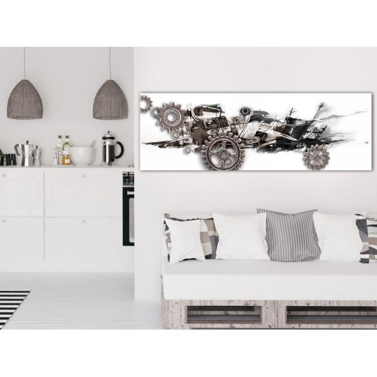 Paris Prix Tableau Imprimé  Installation Narrow