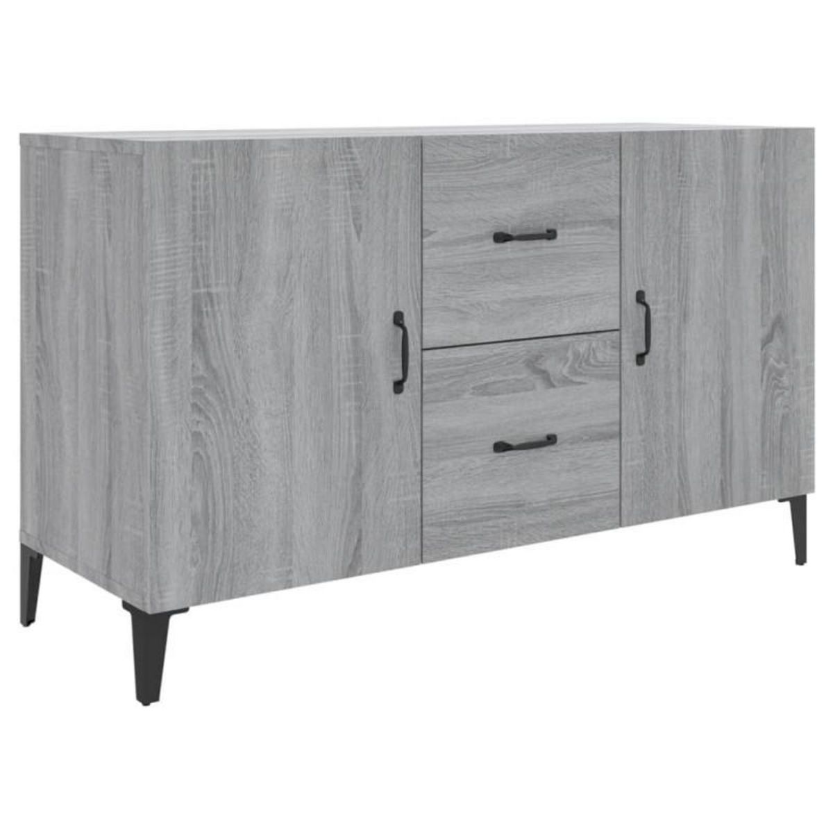 VIDAXL Buffet sonoma gris 100x36x60 cm bois d ingénierie