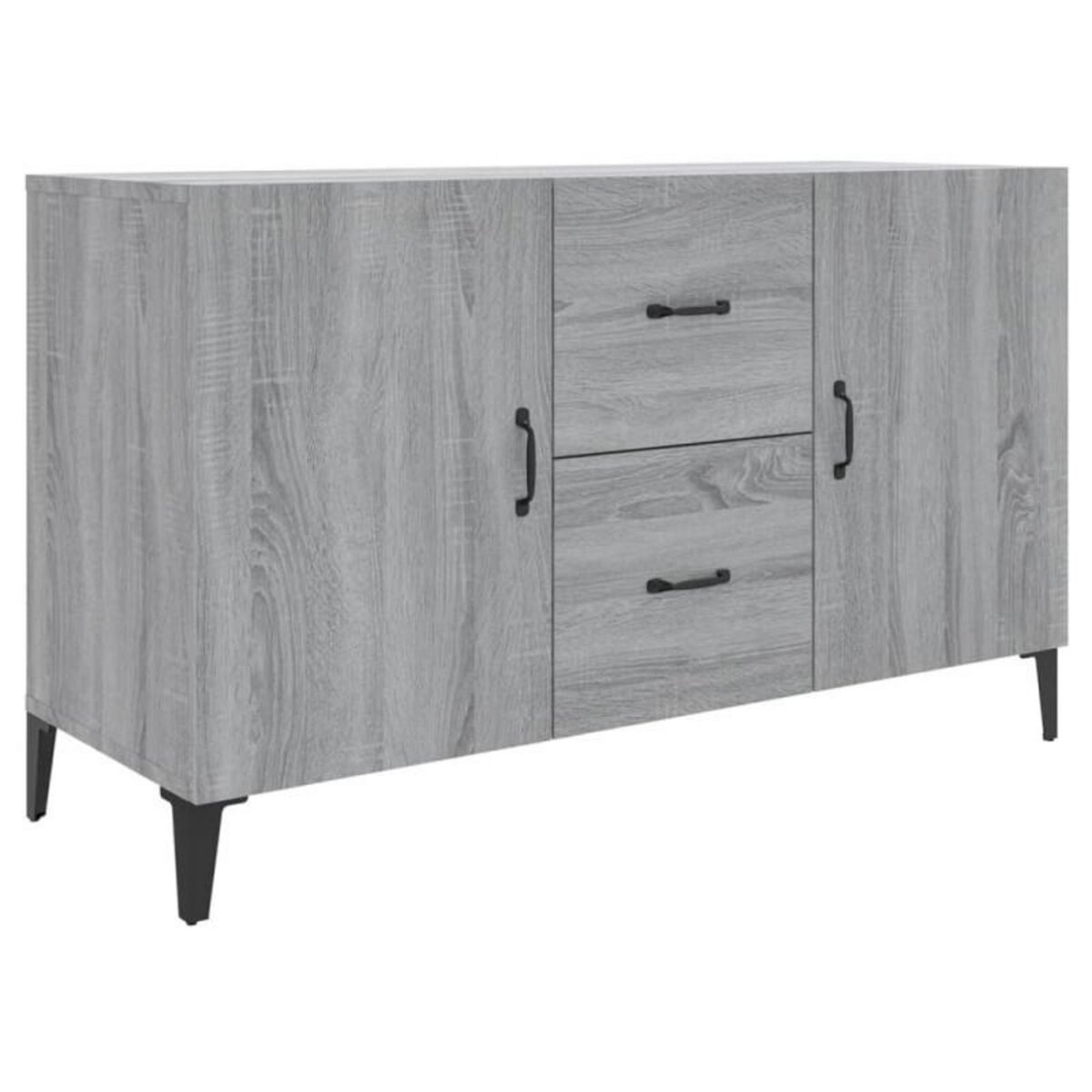 VIDAXL Buffet sonoma gris 100x36x60 cm bois d ingénierie