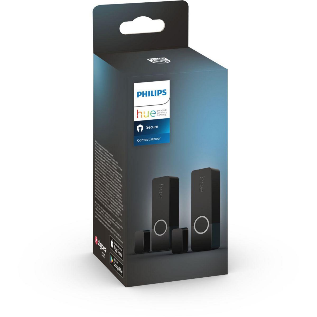Philips Détecteur d'ouverture HUE Secure pack de 2 - Noir
