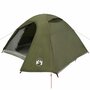Voir la diapositive 4 : VIDAXL Tente de camping a dome 4 personnes vert olive impermeable