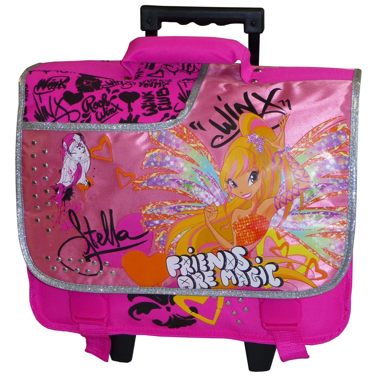Cartable à roulettes Winx