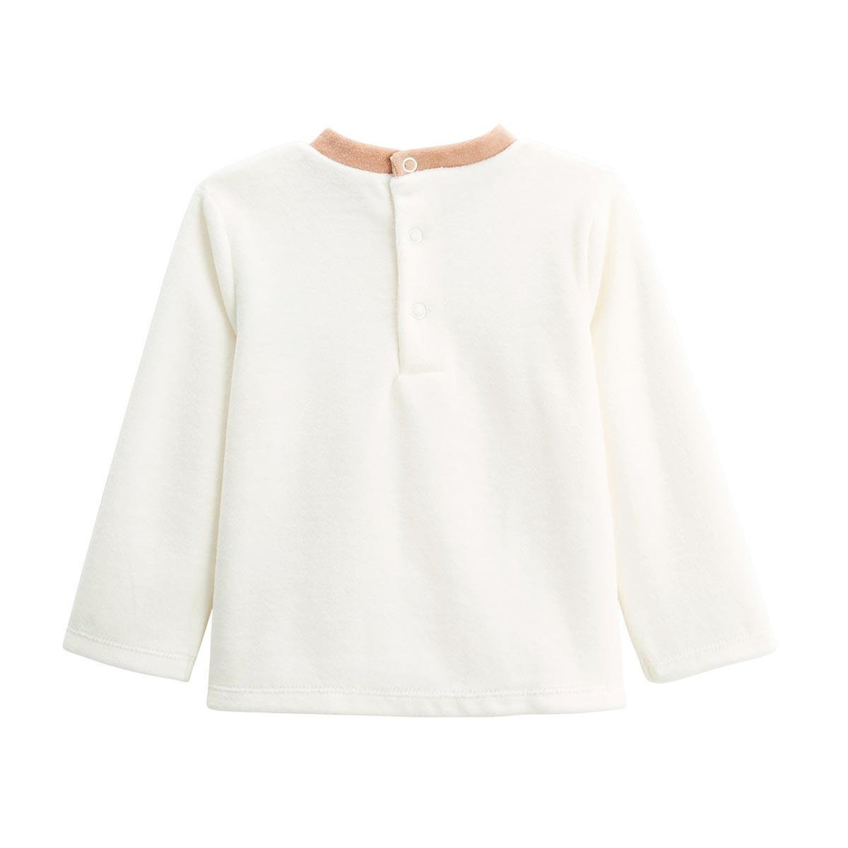 Petit Béguin Pyjama enfant 2 pièces en velours Nino