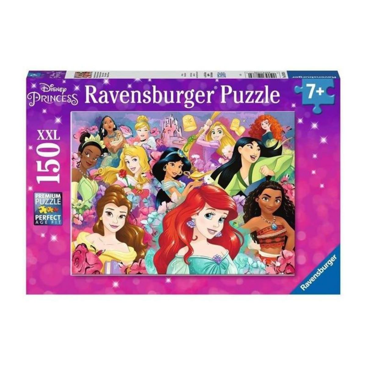 RAVENSBURGER PRINCESSES DISNEY Puzzle 150 pieces XXL - Les reves peuvent devenir réalité - Ravensburger - Puzzle Enfant 150 pieces - Des 7