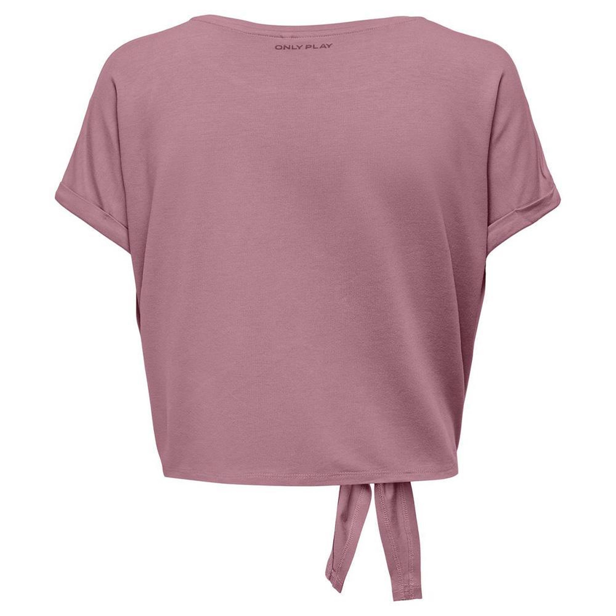 Voir la diapositive 2 : Only T-Shirt Rose Femme Only Play Life