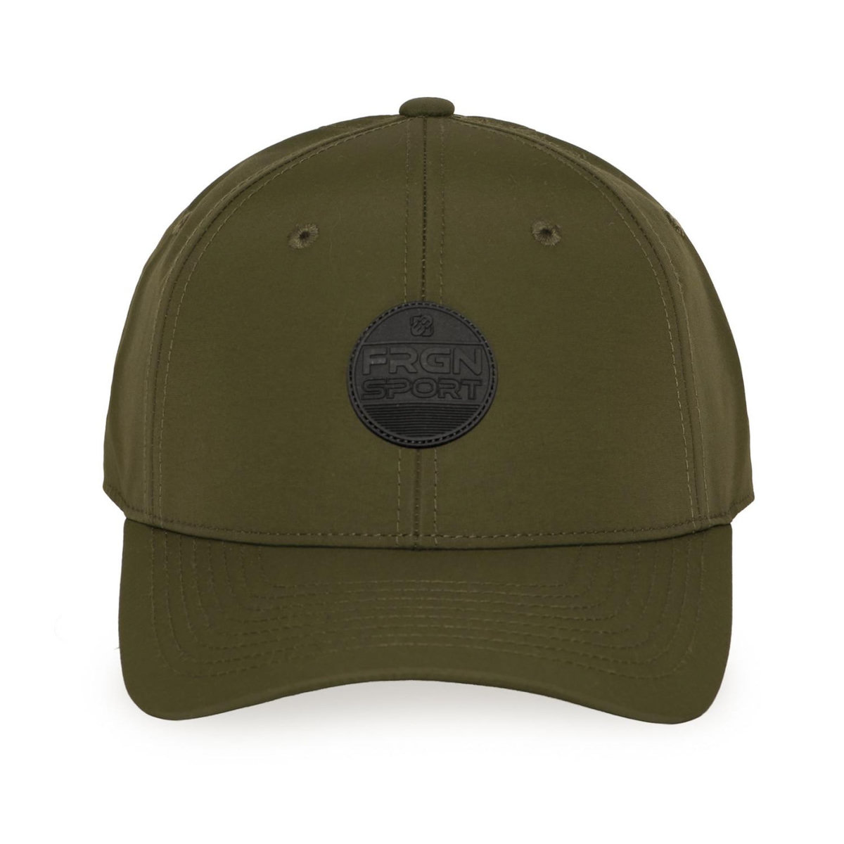 FREEGUN Casquette baseball avec écusson rond PU et réglage par cordon FRGN