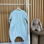 Voir la diapositive 4 : Petit Béguin Turbulette TOG2 en velours avec pieds retroussables et manches amovibles Dina