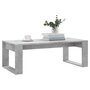 Voir la diapositive 3 : VIDAXL Table basse gris béton 102x50x35 cm bois d ingénierie