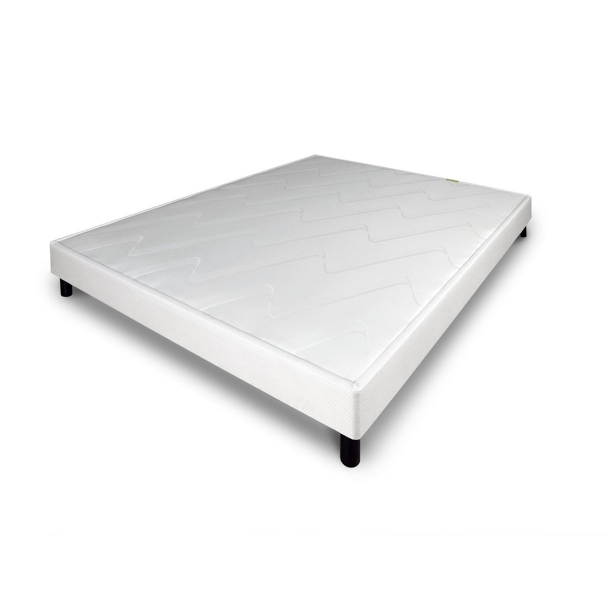 BELLE LITERIE BENOIST Ensemble matelas ressorts ensachés et sommier tapissier 160x200cm CONCORDE/ELOISE