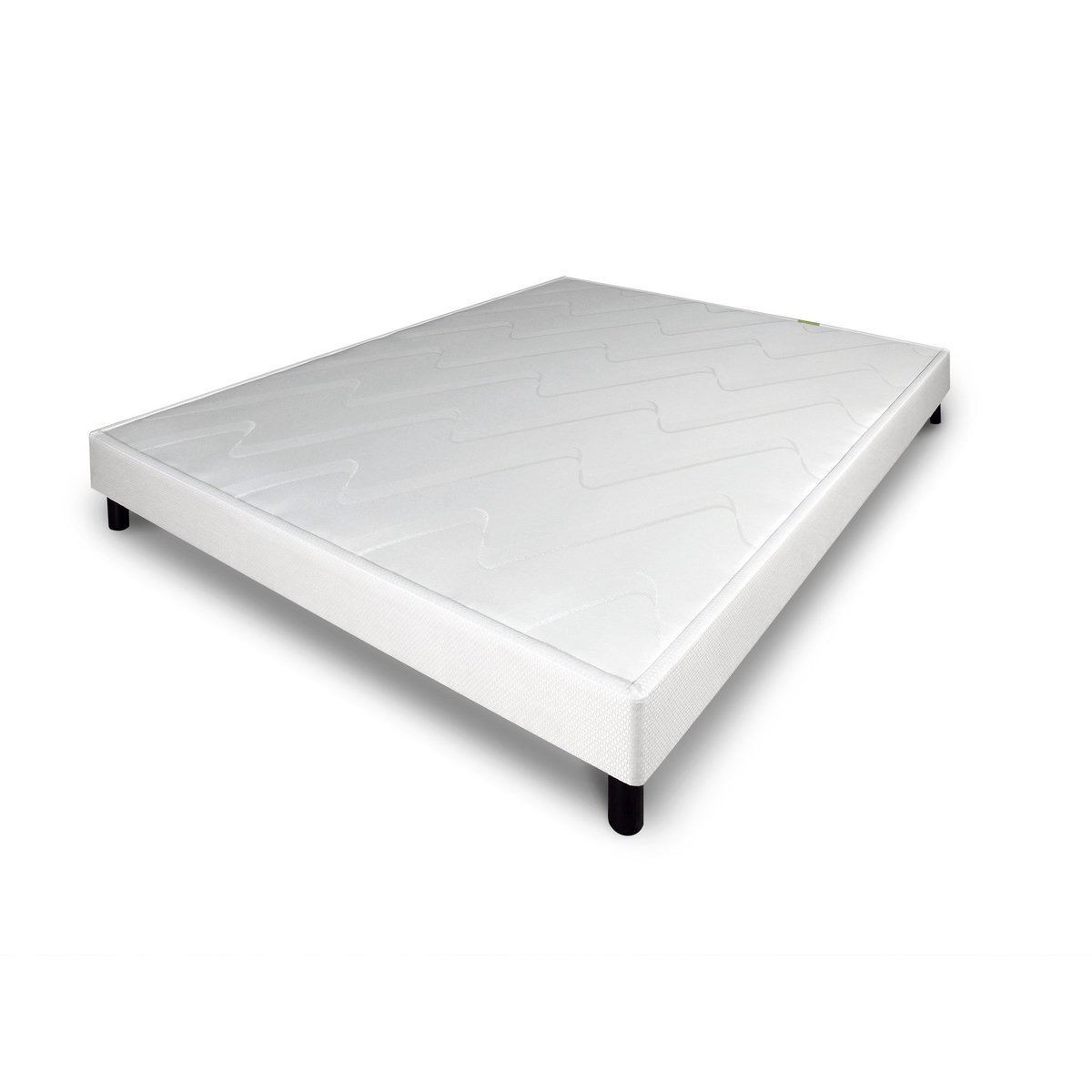 BELLE LITERIE BENOIST Ensemble matelas ressorts ensachés et sommier tapissier 160x200cm CONCORDE/ELOISE