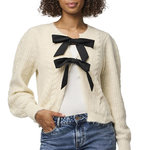 Pieces Gilet  Femme Pieces Cow. Coloris disponibles : Beige