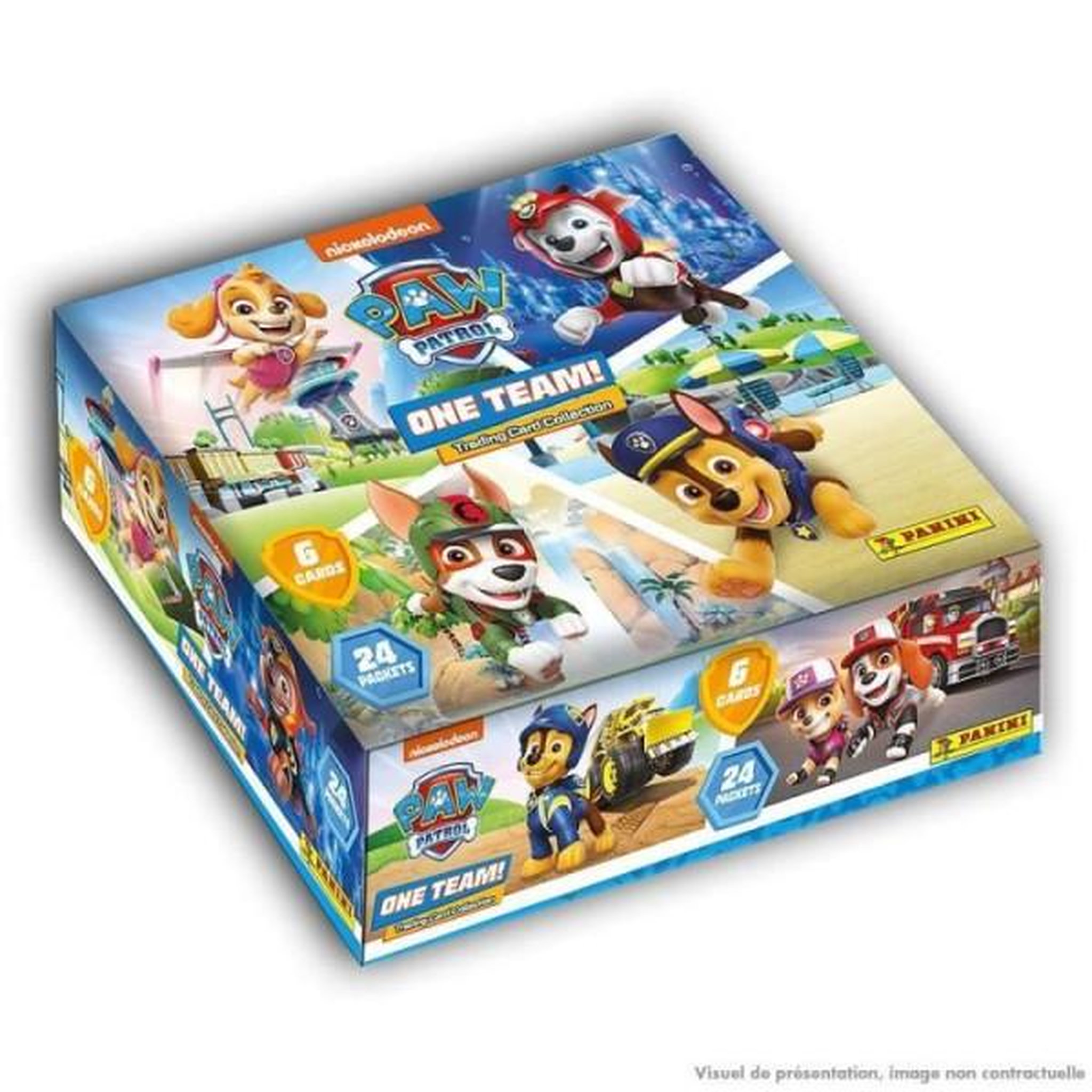 Panini Boîte de Cartes - PANINI - Pat' Patrouille 2 - 24 pochettes (144 cartes)