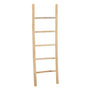 Voir la diapositive 1 : Paris Prix Échelle Déco 5 Marches en Bois  Teck  158cm Naturel