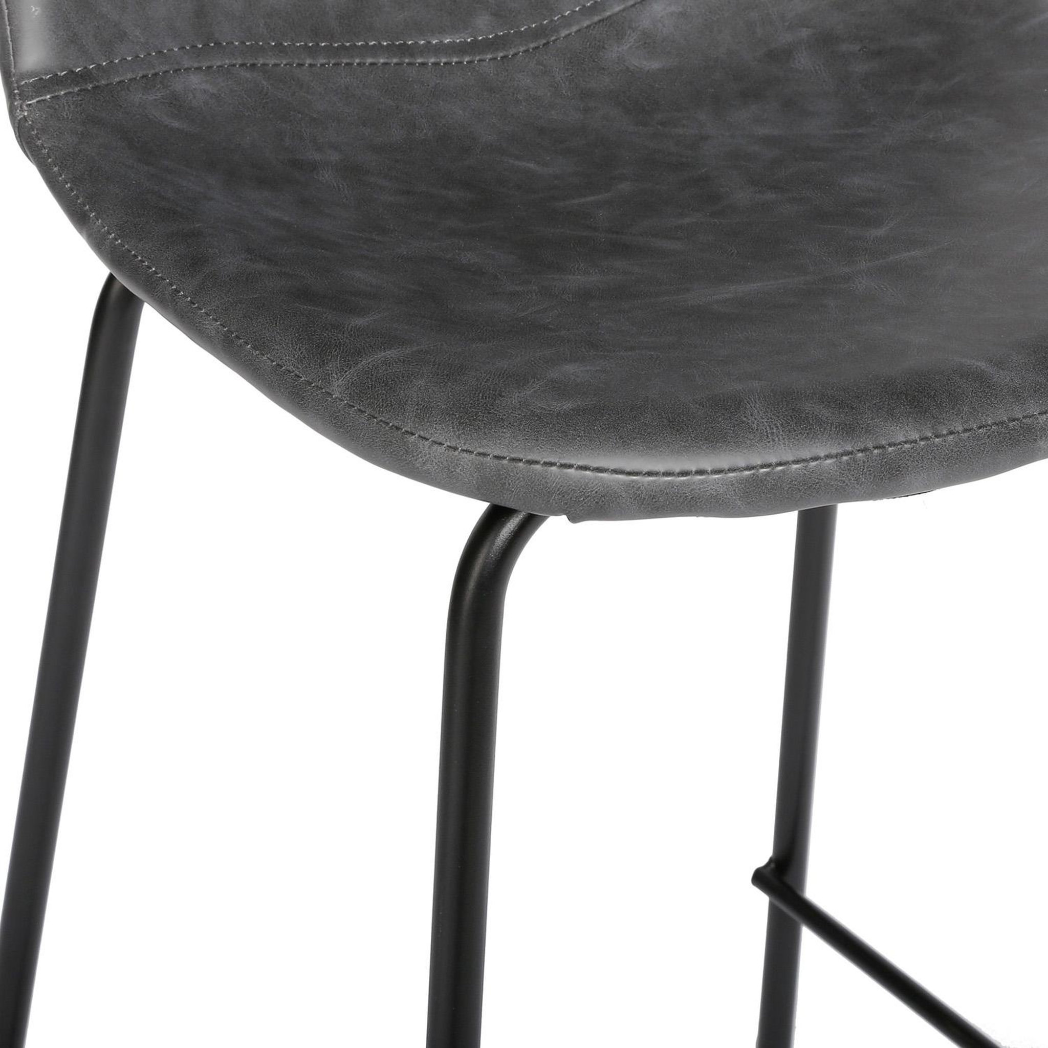 Voir la diapositive 3 : TOILINUX Lot de 2 chaises de bar vladi