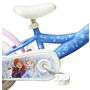 Voir la diapositive 3 : Disney La Reine des Neiges Vélo enfant - Modèle 10''Reine des neiges pour enfant de 75/90 cm avec stabilisateurs - Panier avant - Porte poupée - 1 frein