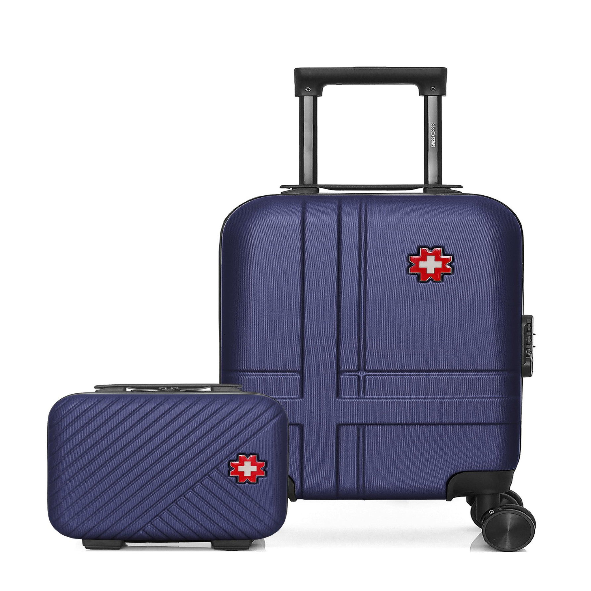 SWISS KOPPER Swiss kopper  -  lot de 2  -  valise cabine xxs et vanity uster