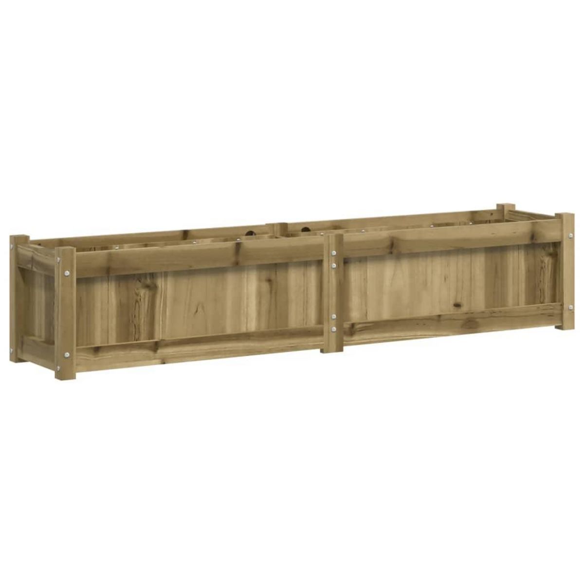 VIDAXL Jardiniere 150x31x31 cm bois de pin impregne