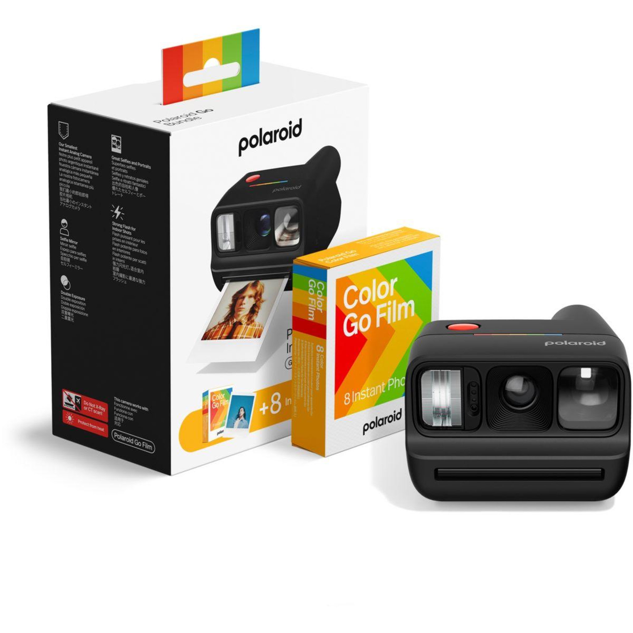 POLAROID Appareil photo Instantané Everything Box Go Gen 3 Black + Color Fi
