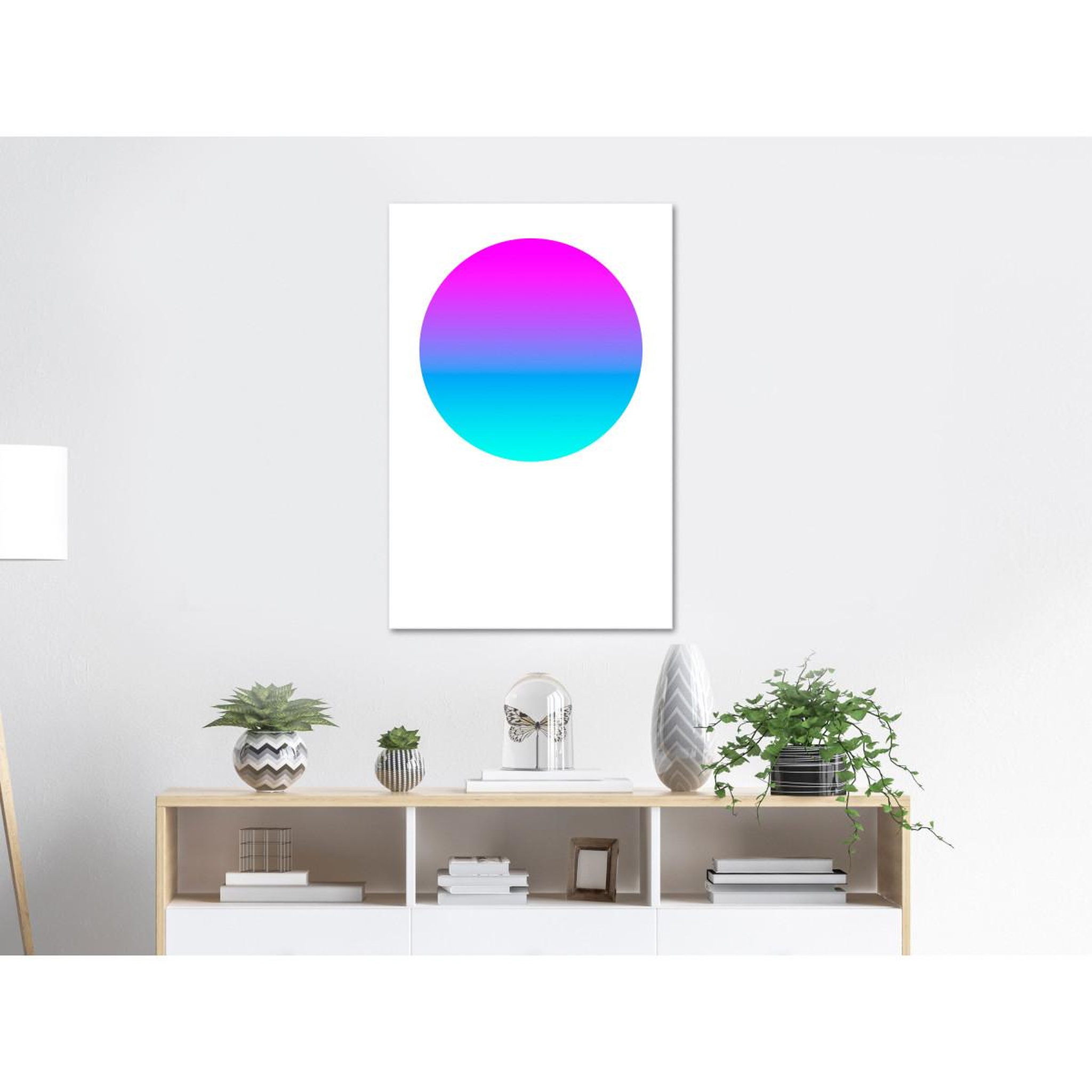 Voir la diapositive 2 : Paris Prix Tableau Imprimé  Colourful Circle