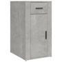 Voir la diapositive 2 : VIDAXL Armoire de bureau Gris beton 40x49x75 cm Bois d'ingenierie