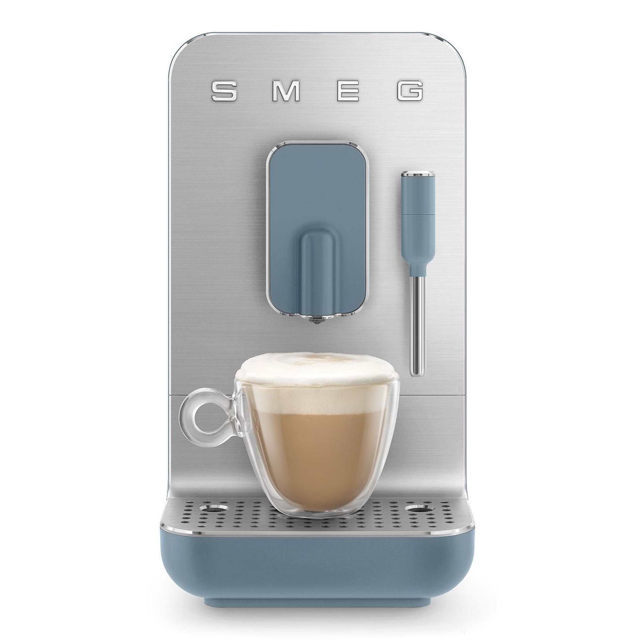 Voir la diapositive 5 : SMEG Expresso broyeur bleu - bcc12sbmeu